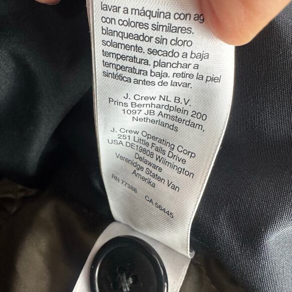 J.Crew Men's Black Hoodied Nordic Parka With PrimaLoft® Size M NWT - Picture 12 of 15